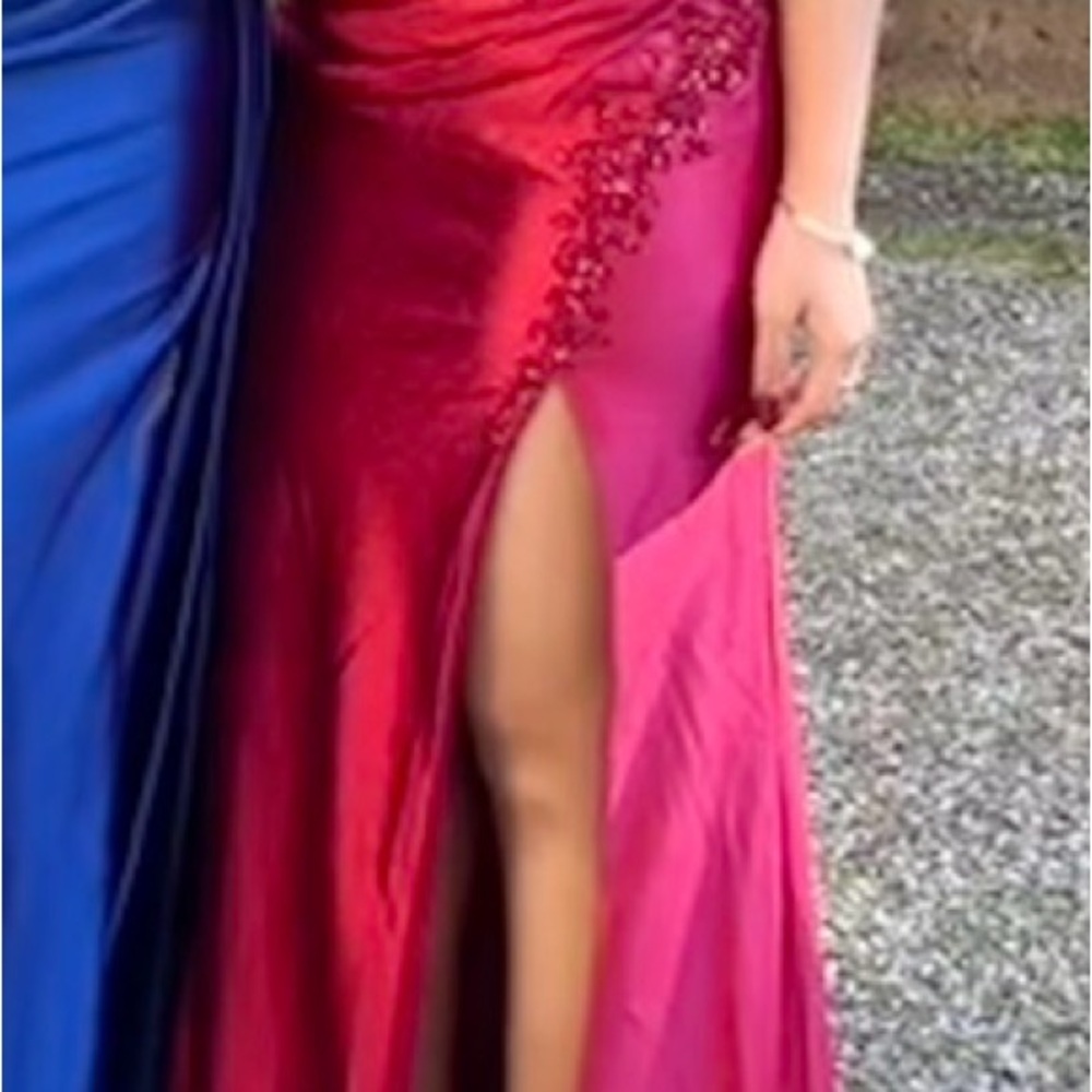 Red Prom Dress - Picture 3 of 8